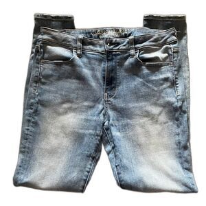 American Eagle Women's High Rise Light Wash Jegging Jeans 14 Long